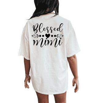 Mimi Bear Llama Shark Plus Size Mom Women's Oversized Comfort T-Shirt Back Print - Thegiftio