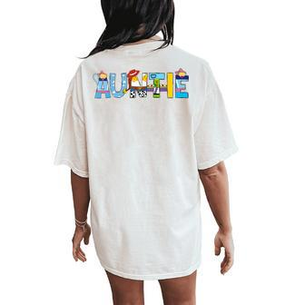 Toy Story Auntie Boy Aunt Mom Life Happy Mother's Day Women's Oversized Comfort T-Shirt Back Print - Monsterry