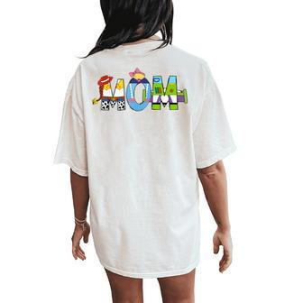 Toy Story Mama Boy Mom Mommy Happy Mother's Day Women's Oversized Comfort T-Shirt Back Print - Seseable