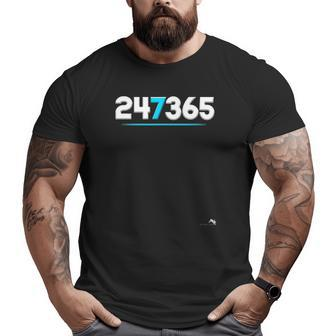 247365 Hustle Healthy Gym Bodybuilding Big and Tall Men T-shirt | Mazezy