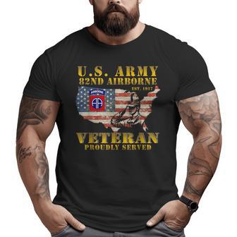 82Nd Airborne Division Death From Above Fort Bragg Veteran Big and Tall Men T-shirt | Mazezy