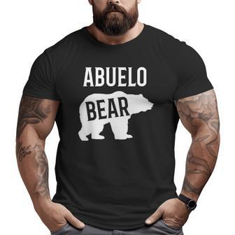 Abuelo Bear For Spanish Grandfather Big and Tall Men T-shirt | Mazezy