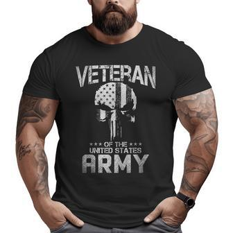 Army Veteran For Men Veteran Us Army Big and Tall Men T-shirt | Mazezy