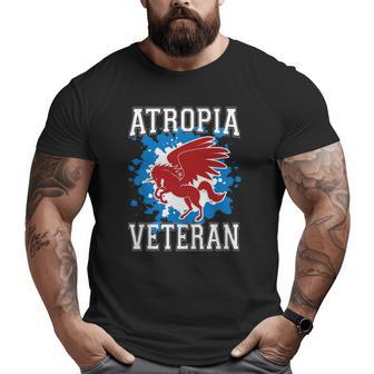 Atropia Veteran 4Th Of July Unicorn Dd 214 Ver2 Big and Tall Men T-shirt | Mazezy