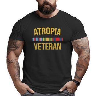Atropia Veteran Flag Veteran Lovers Big and Tall Men T-shirt | Mazezy