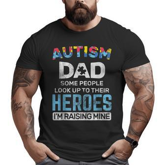 Autism Dad Autism Awareness Autistic Spectrum Asd Big and Tall Men T-shirt | Mazezy AU