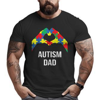 Autism Dad It's Ok To Be Different Autism Awareness Month Big and Tall Men T-shirt | Mazezy