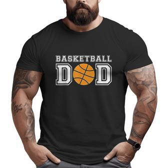 Basketball Dad Basketball Big and Tall Men T-shirt | Mazezy
