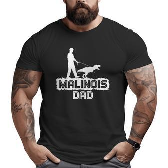 Belgian Malinois Rescue Lovers Belgian Malinois Dad Big and Tall Men T-shirt | Mazezy