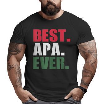 Best Apa Ever Proud Hungarian Dad Fathers Day Big and Tall Men T-shirt | Mazezy CA