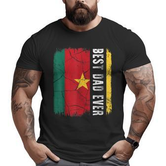 Best Cameroonian Dad Ever Cameroon Daddy Father's Day Big and Tall Men T-shirt | Mazezy DE