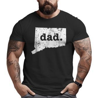 Best Dad Connecticut T T For Dad Big and Tall Men T-shirt | Mazezy CA