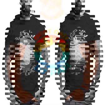 Best Dad By Par Golf For Father's Day Golfing Big and Tall Men T-shirt | Mazezy