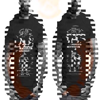 The Best Dads Promoted To Babu Grandpa Babu Big and Tall Men T-shirt | Mazezy