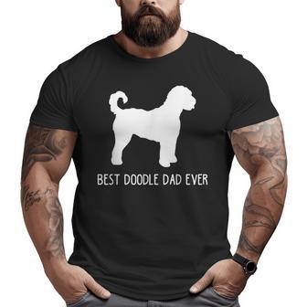 Best Doodle Dad Ever T Dog Father's Day Men Big and Tall Men T-shirt | Mazezy