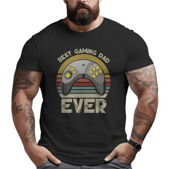 Best Gaming Dad Ever Gamer From Son To Dad Big and Tall Men T-shirt | Mazezy
