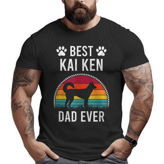 Best Kai Ken Dad Ever Dog Lover Big and Tall Men T-shirt | Mazezy