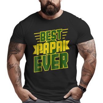 Best Papai Ever Awesome Brazilian Dad Brazil Big and Tall Men T-shirt | Mazezy CA