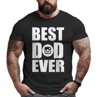 Best Photography Photographer Dad Ever Big and Tall Men T-shirt | Mazezy UK