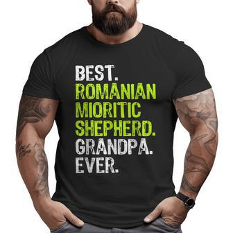 Best Romanian Mioritic Shepherd Grandpa Ever Dog Lover Big and Tall Men T-shirt | Mazezy CA