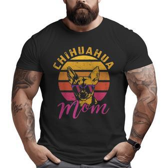 Chihuahua Mom Chihuahua Owner Dog Lover Gif Big and Tall Men T-shirt | Mazezy AU