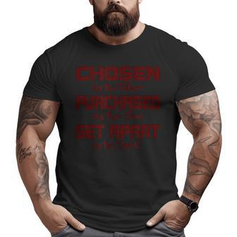 Chritian Father Son Holy Spirit Big and Tall Men T-shirt | Mazezy