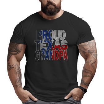 Cool Texas Grandpa And Texasgrandpa Big and Tall Men T-shirt | Mazezy