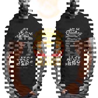 Coolest Dads Have Tattoos And Beards Beard Dad Big and Tall Men T-shirt | Mazezy