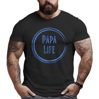 Dad Grandpa Papa Great Grandad Dad To Be New Father Daddy Grandpa Big and Tall Men T-shirt | Mazezy