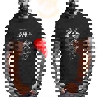 Dad In Heaven Half My Heart Is In Heaven With My Angel Big and Tall Men T-shirt | Mazezy
