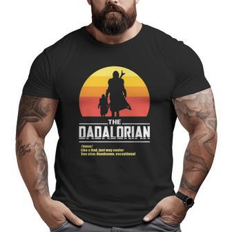 The Dadalorian Fathers Day Meme Essential Big and Tall Men T-shirt | Mazezy
