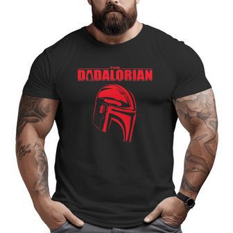 The Dadalorian Father's Day Vintage Mens Tee Big and Tall Men T-shirt | Mazezy