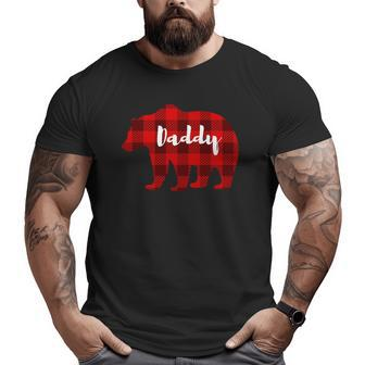Daddy Bear Clothing Mens Father Parents Family Matching Big and Tall Men T-shirt | Mazezy