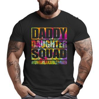 Daddy And Daughter Matching Father Daughter Squad Big and Tall Men T-shirt | Mazezy