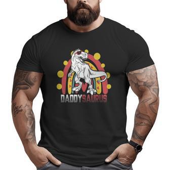 Daddy Saurusrex Dinosaur Father's Day Family Matching Big and Tall Men T-shirt | Mazezy CA