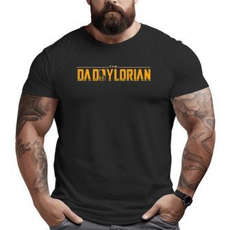 The Daddylorian Space Outfit Vintage Father's Day Big and Tall Men T-shirt | Mazezy