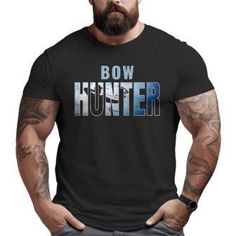 Deer Crossbow Hunting Buckwear Bow Hunter Gear Accessories Big and Tall Men T-shirt | Mazezy