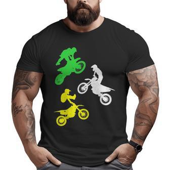 Dirt Bike For Boys & Toddler Motocross Big and Tall Men T-shirt | Mazezy CA