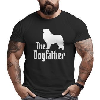 The Dogfather Dog Great Pyrenees Big and Tall Men T-shirt | Mazezy AU