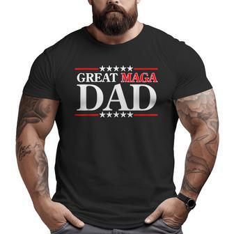 Donald Trump Jr Father's Day Great Maga Dad Big and Tall Men T-shirt | Mazezy