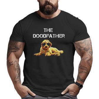 The Dood Father Men Golden Doodle Dog Lover Idea Big and Tall Men T-shirt | Mazezy