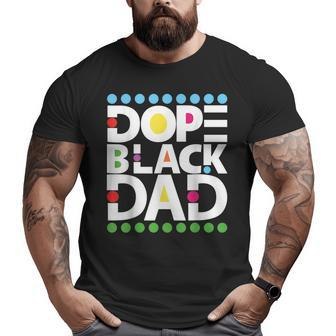Dope Black Family Junenth 1865 Dope Black Dad Big and Tall Men T-shirt | Mazezy
