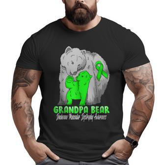 Duchenne Muscular Dystrophy Child Awareness Grandpa Bear Sup Big and Tall Men T-shirt | Mazezy DE