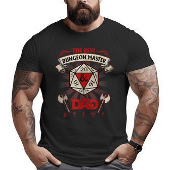 Dungeon Crawler Dragon Master The Best Dad Father’S Day Big and Tall Men T-shirt | Mazezy