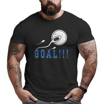 Expectant Father First Time Future Daddy Dad Hockey Big and Tall Men T-shirt | Mazezy
