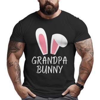 Family Matching Happy Easter Day Bunny Grandpa Big and Tall Men T-shirt | Mazezy