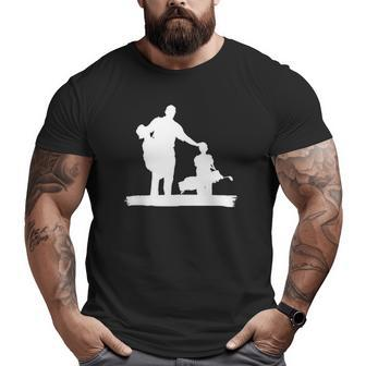 Father & Son Golfing Buddies For Life Big and Tall Men T-shirt | Mazezy