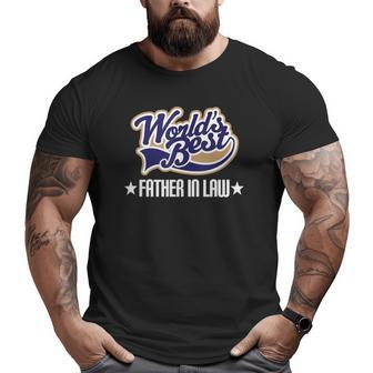 Father In Law For Father's Day Big and Tall Men T-shirt | Mazezy