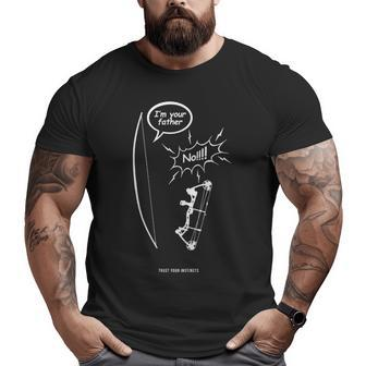 I Am Your Father Traditional Archery Big and Tall Men T-shirt | Mazezy CA