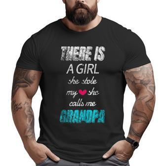 Fathers Day Grand Daddy Grand Daughter Big and Tall Men T-shirt | Mazezy AU